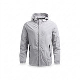 23 -  Men's Water-Repellent Hooded Track Jacket