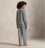 Polo Bear Cotton Sateen Pajama Set
