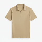 Classic Fit Stretch Mesh Polo Shirt
