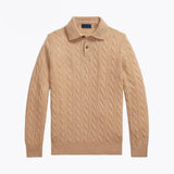 Wool–Cashmere Cable-Knit Jumper