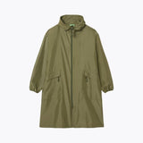 Long Packable Water-Repellent Parka