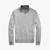 Luxury Jersey Quarter-Zip Pullover
