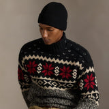 Polo Bear Rib-Knit Beanie