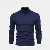 12 - Turtleneck Cable-Knit Wool Knit Sweater