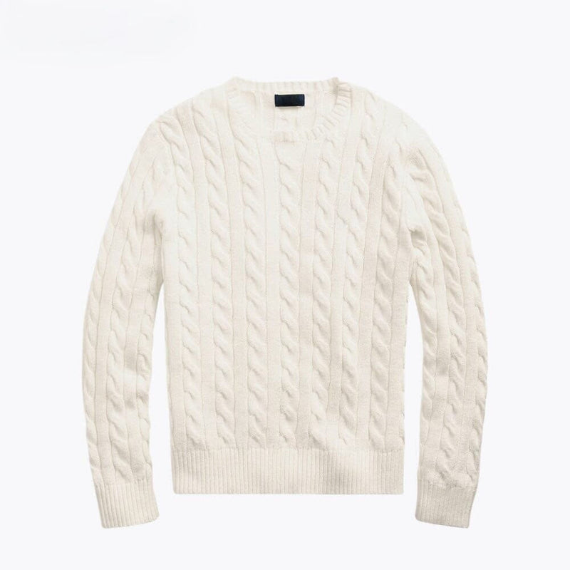 03 - Cable-Knit Cotton Jumper