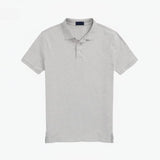 Custom Slim Fit Stretch Mesh Polo Shirt