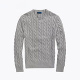 03 - Cable-Knit Cotton Jumper