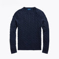 03 - Cable-Knit Cotton Jumper
