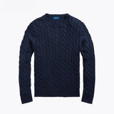 03 - Cable-Knit Cotton Jumper