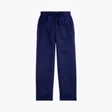 Lateef Relaxed Fit Pleated Linen Pant