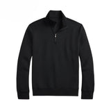 Double-Knit Mockneck Pullover