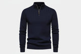 Zip Classic Knit Sweater