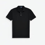 Custom Slim Fit Stretch Mesh Polo Shirt
