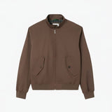 Water-Repellent Twill Harrington Jacket