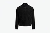 Suede Bomber Jacket
