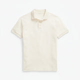 Custom Slim Fit Stretch Mesh Polo Shirt