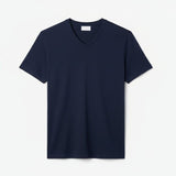 Lightweight Cotton Pima V Neck T-shirt