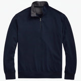 Luxury Jersey Quarter-Zip Pullover
