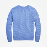 Cable-Knit Wool-Cashmere Jumper