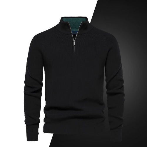 01 - Pull Col Zippé