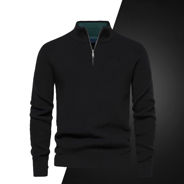 01 - Pull Col Zippé