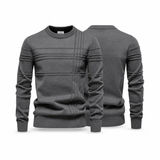 26 - Modern Rundhals-Strickpullover