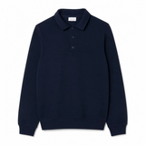 24 -  Men's Classic Fit Long-Sleeve Polo Shirt