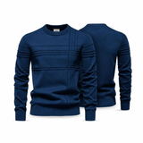 26 - Modern Rundhals-Strickpullover