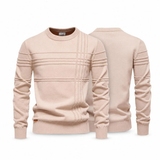26 - Modern Rundhals-Strickpullover